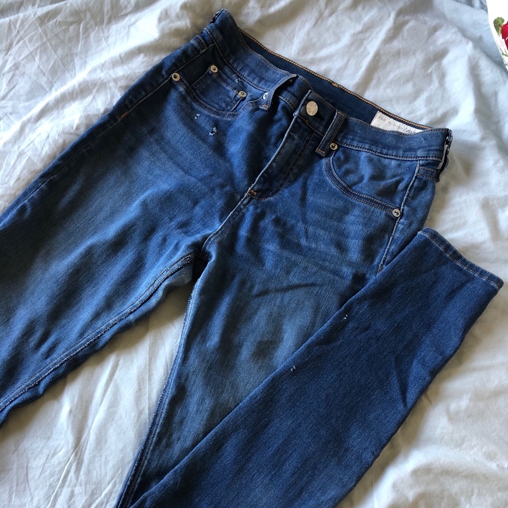 Rag & Bone Light Blue Wash Skinny Jean/Legging